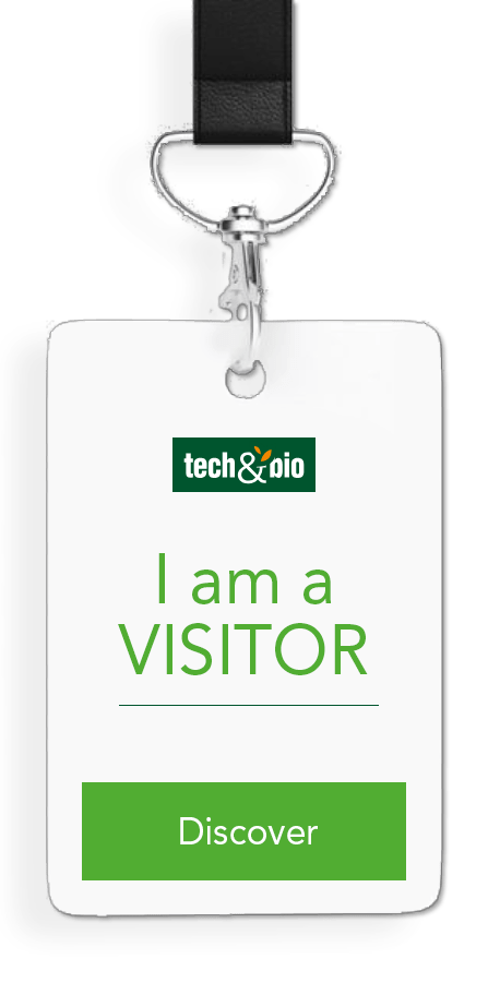 Badge Je Suis Visiteur Salon Ttech&bio Visiter Le Salon Discover