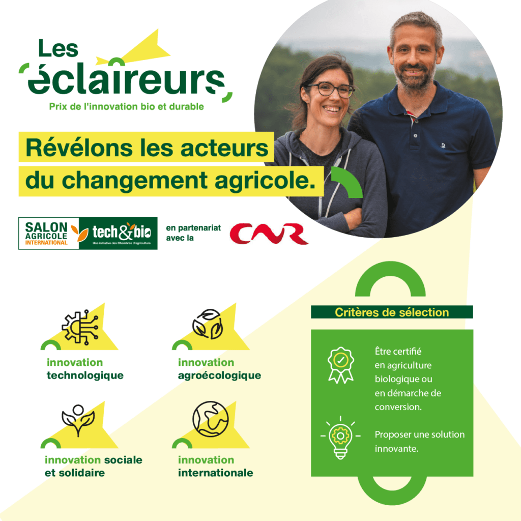 Les éclaireurs - Prix de l'innovation bio et durable - Tech&Bio 2025